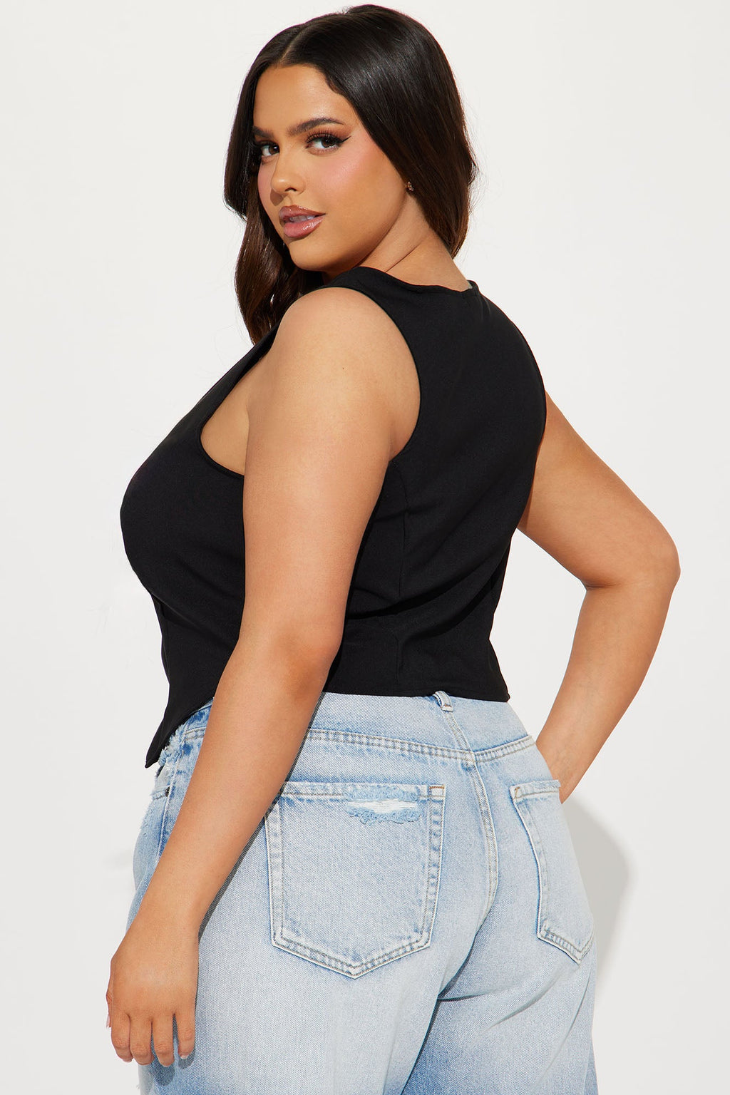 All Around Vest Top - Black