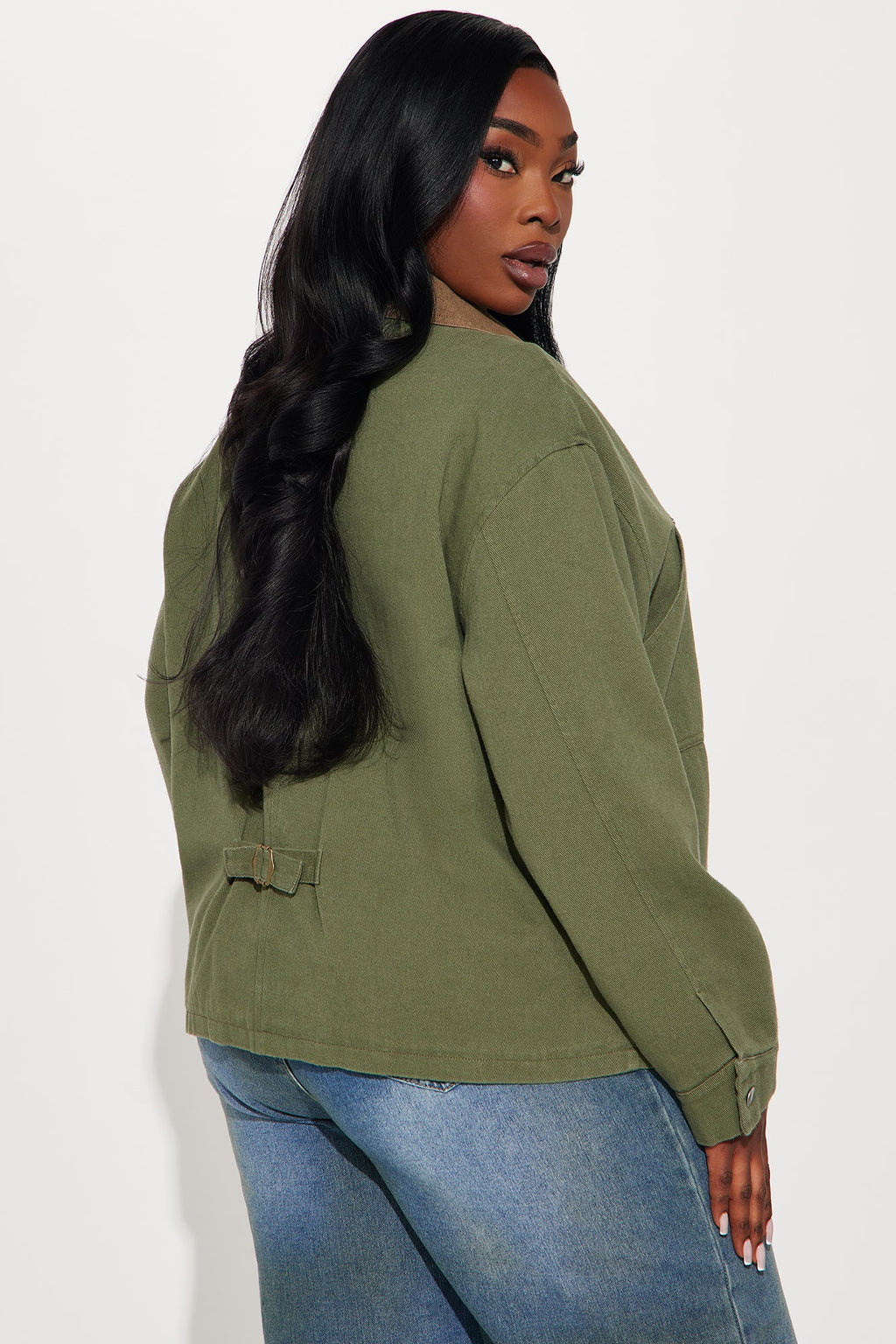 Leila Barn Jacket - Olive