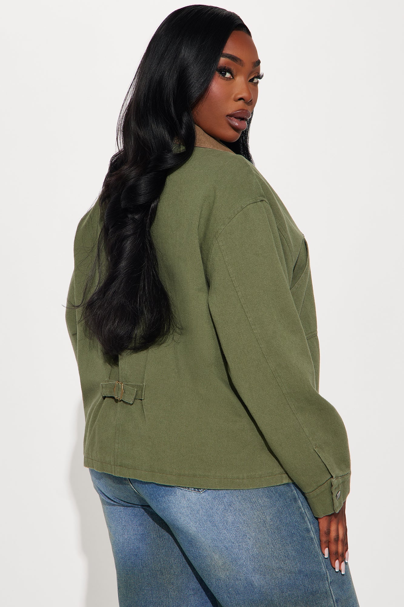 Leila Barn Jacket - Olive