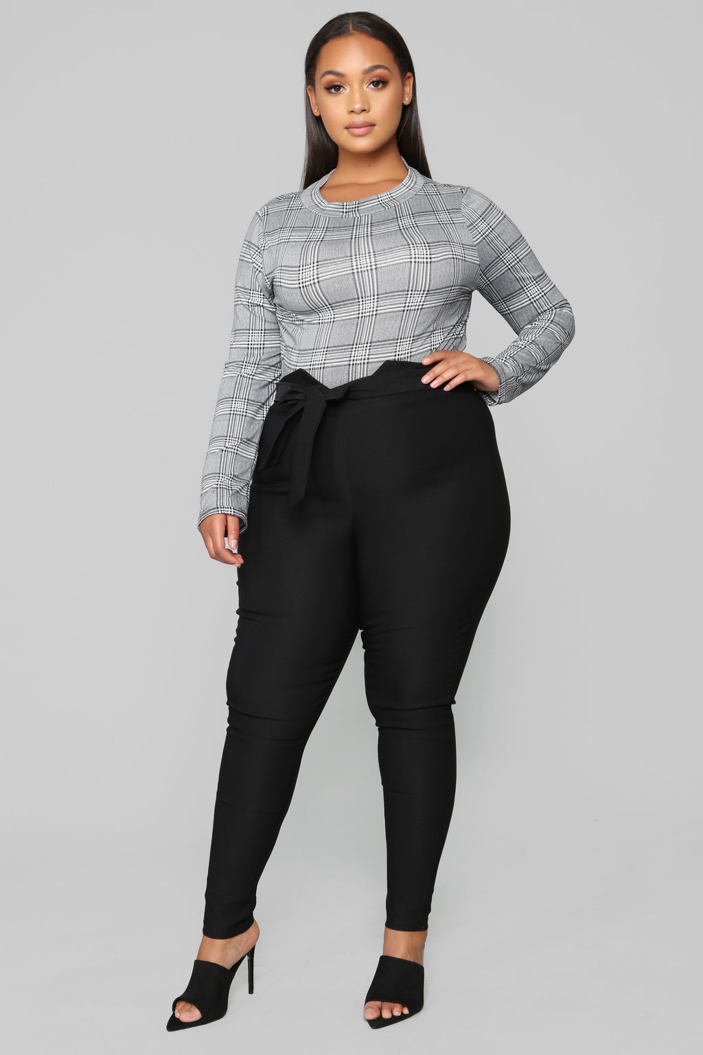 Knot Your Girl Pants - Black
