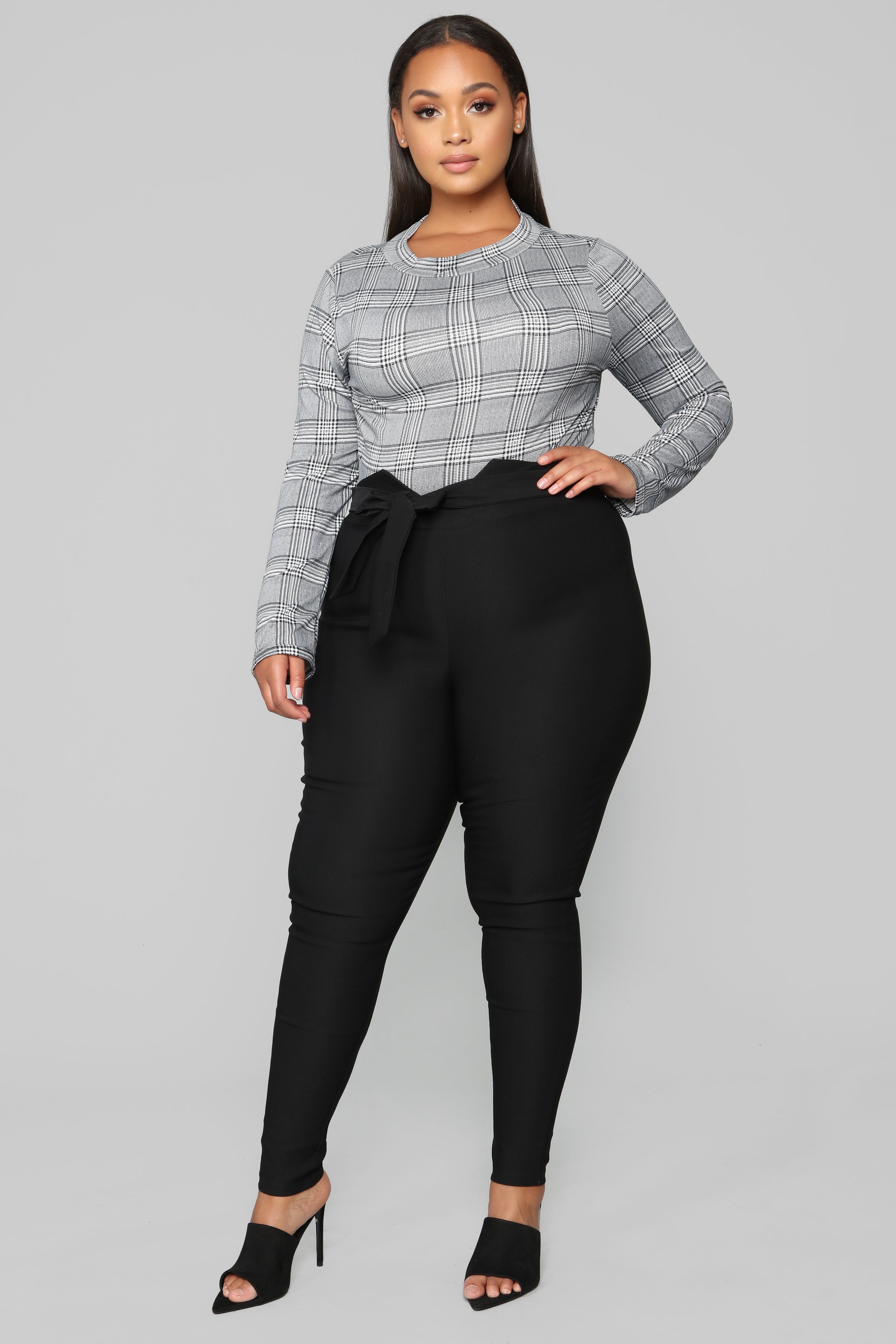 Knot Your Girl Pants - Black