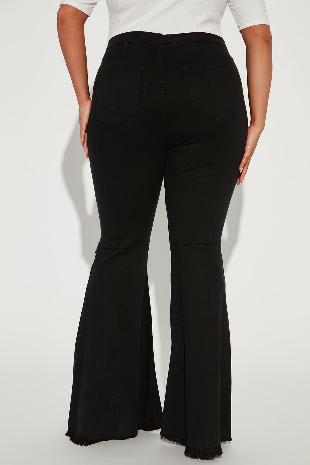 Mystery Solved Extreme Bell Bottom Jeans - Black