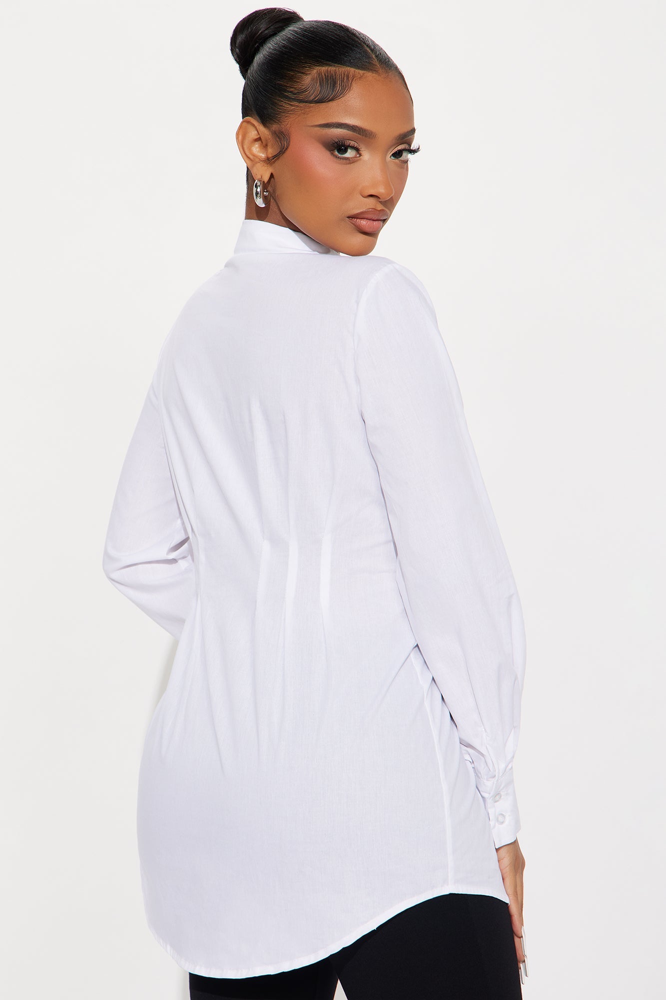 Charmed Life Poplin Shirt - Off White