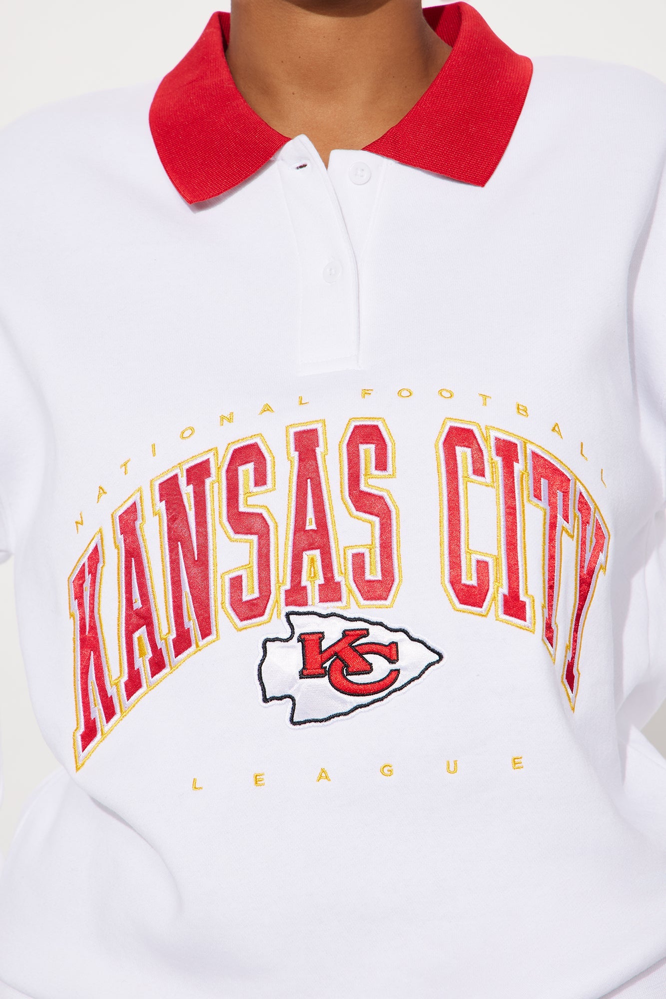 Run it Back Chiefs Sweatshirt - White