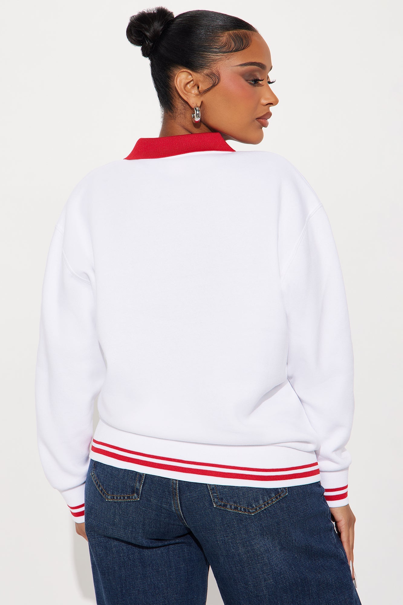 Run it Back Chiefs Sweatshirt - White