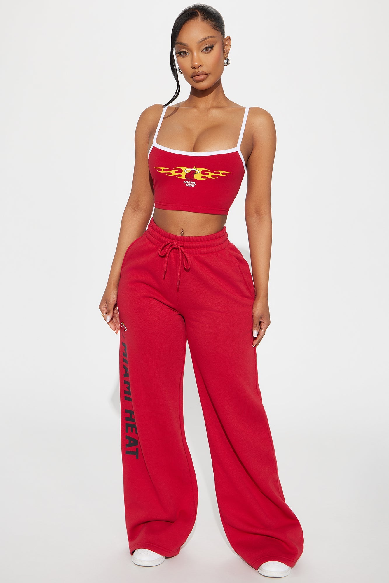 Miami Heat Halftime Top - Red