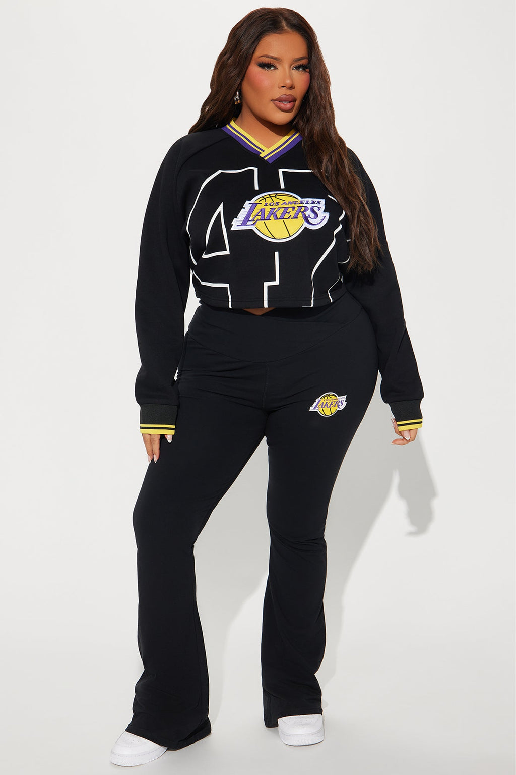 Lakers Courtside Sweatshirt - Black