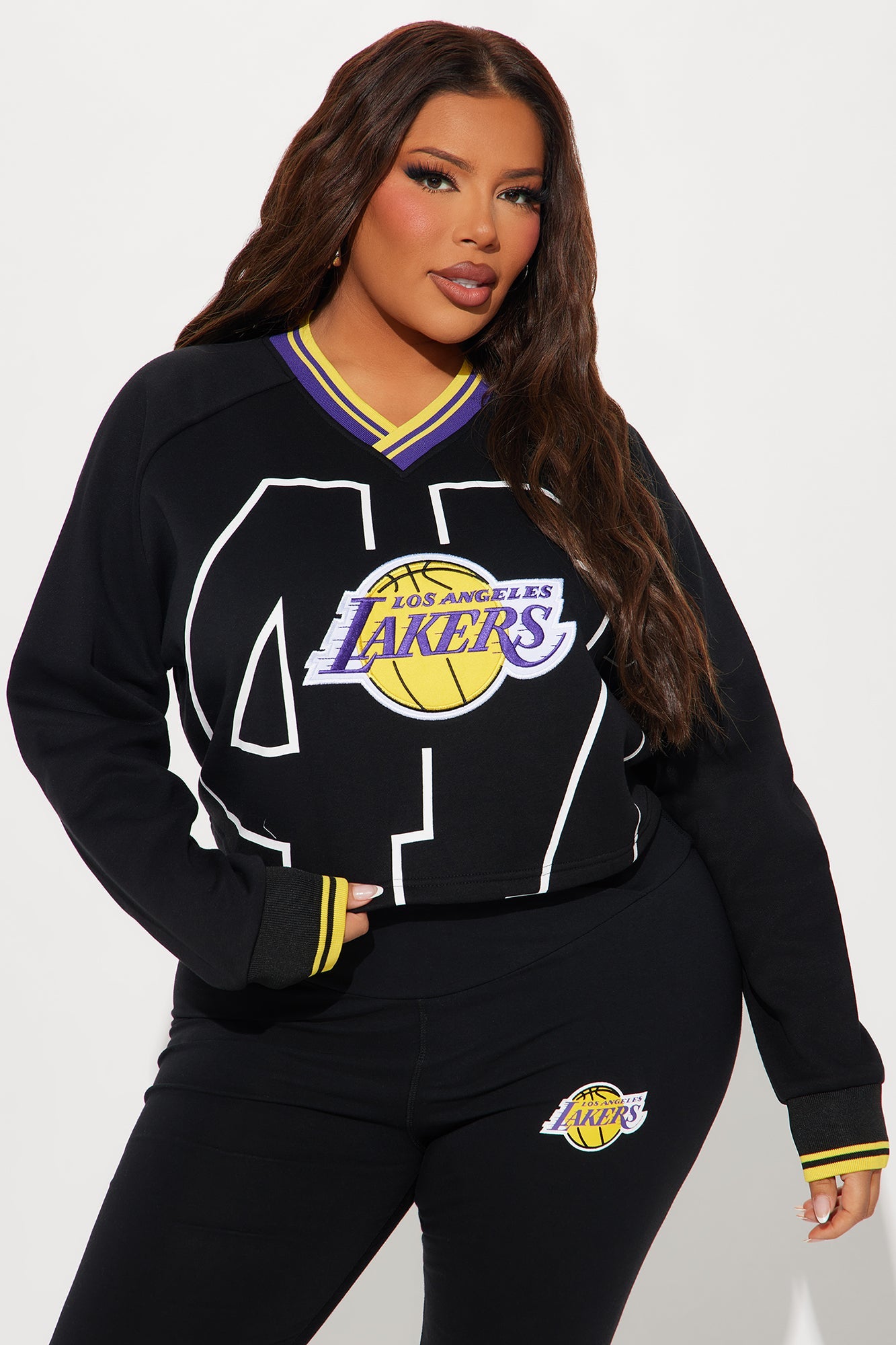 Lakers Courtside Sweatshirt - Black