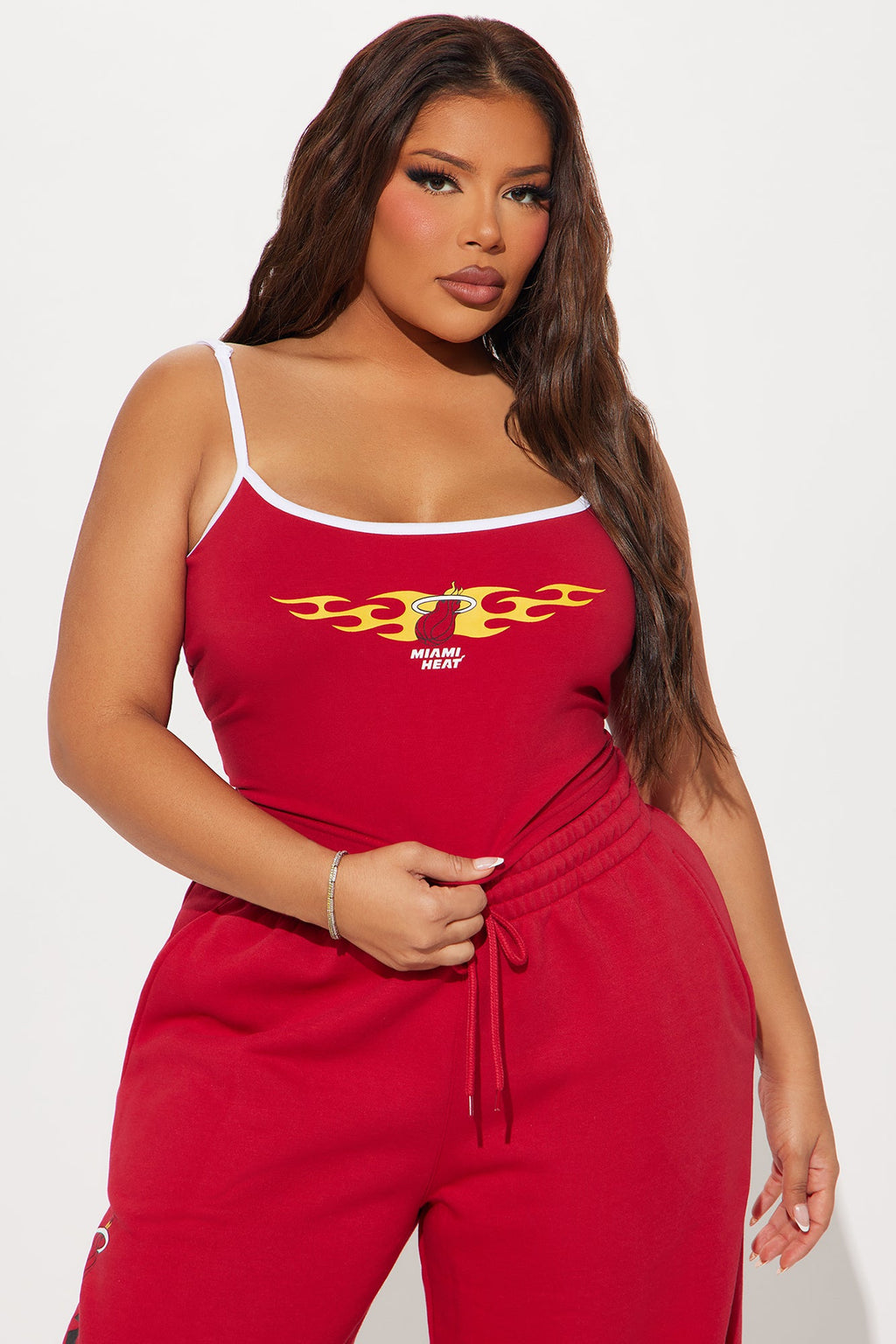 Miami Heat Halftime Top - Red