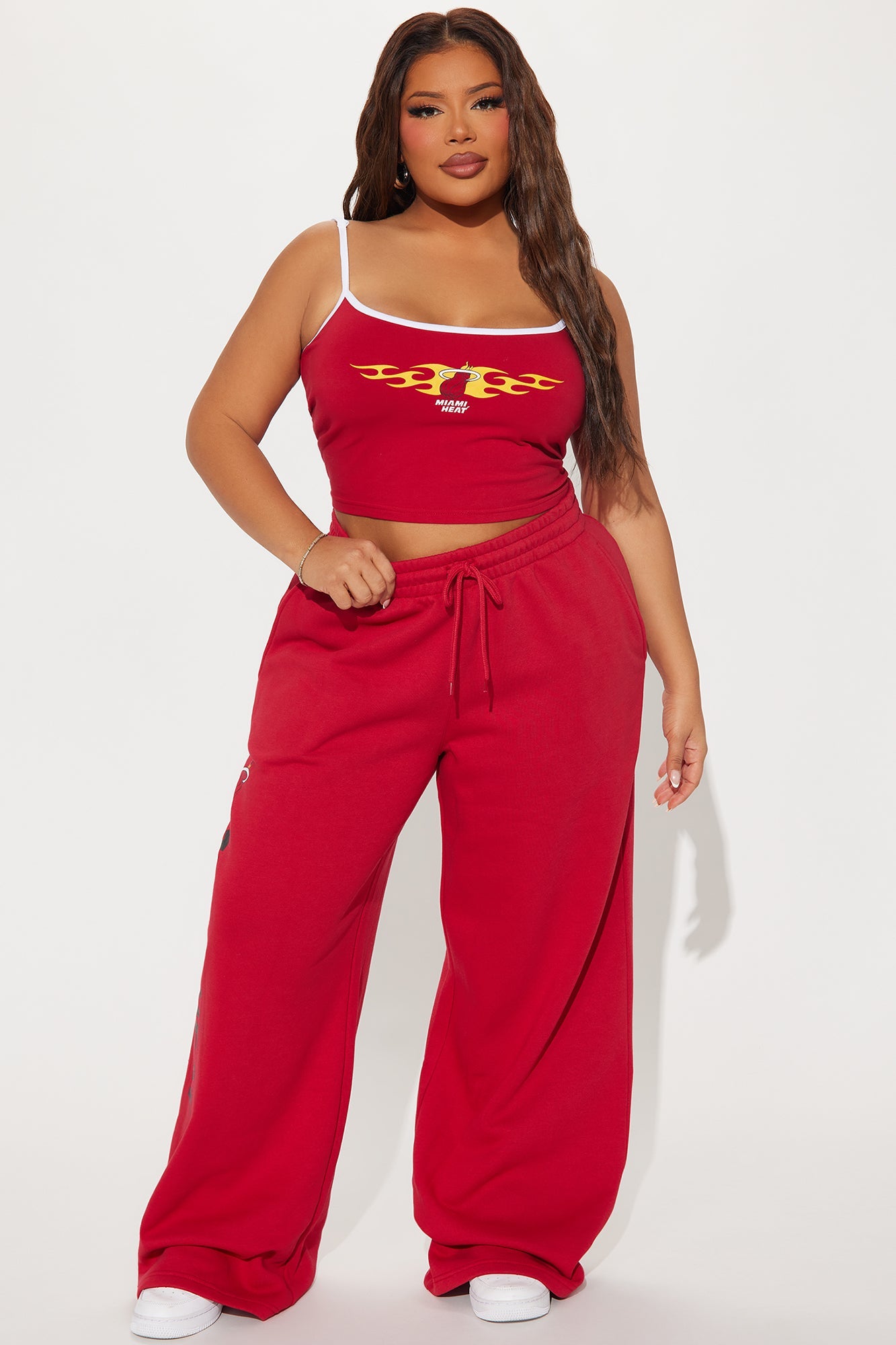 Miami Heat Halftime Top - Red