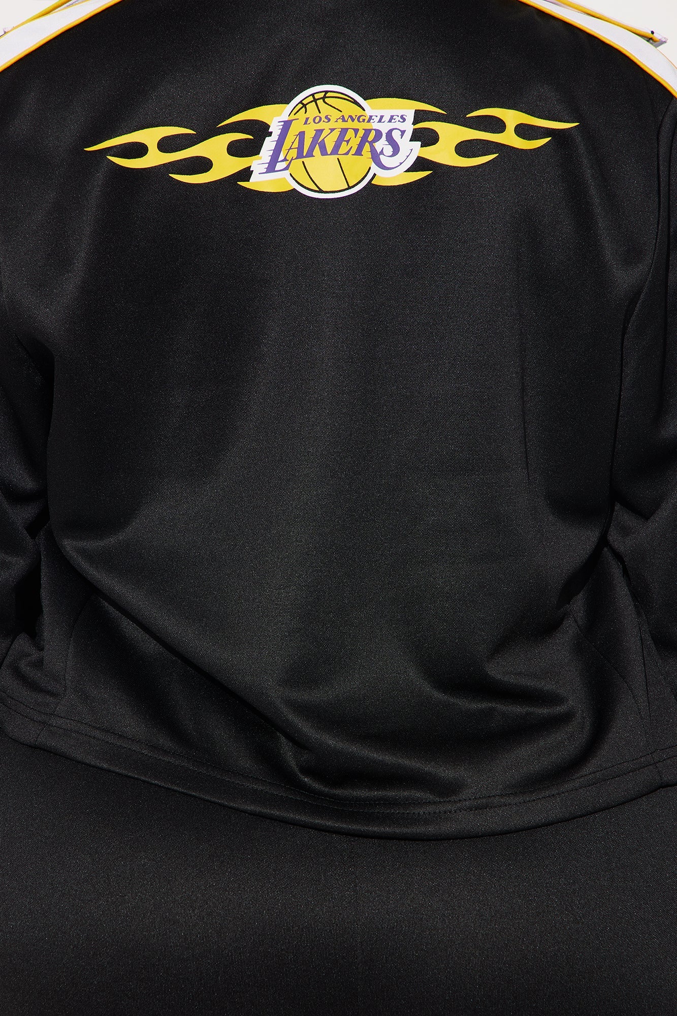 Lakers Halftime Zip Up Jacket - Black