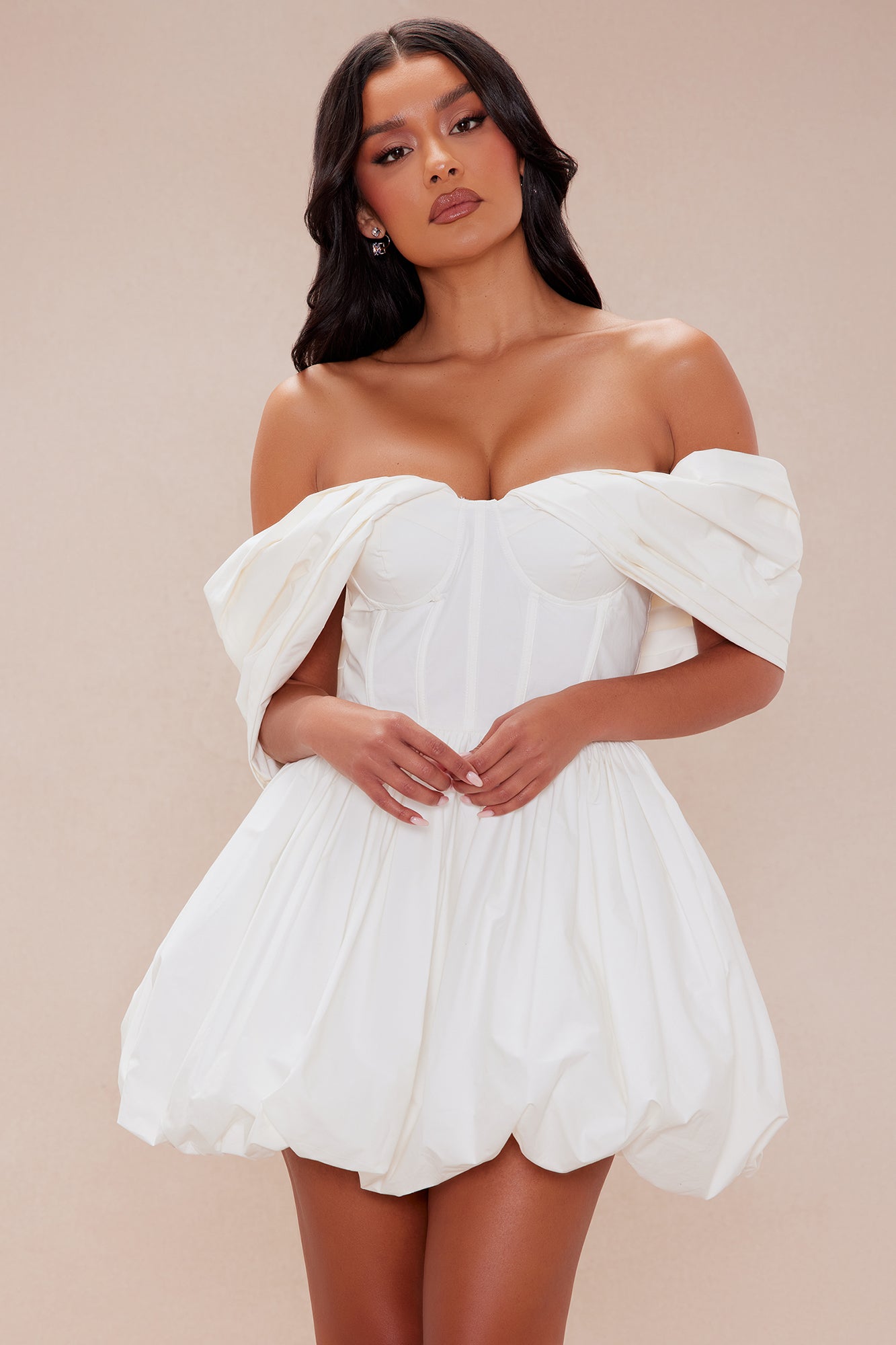 Maribelle Mini Dress - Off White