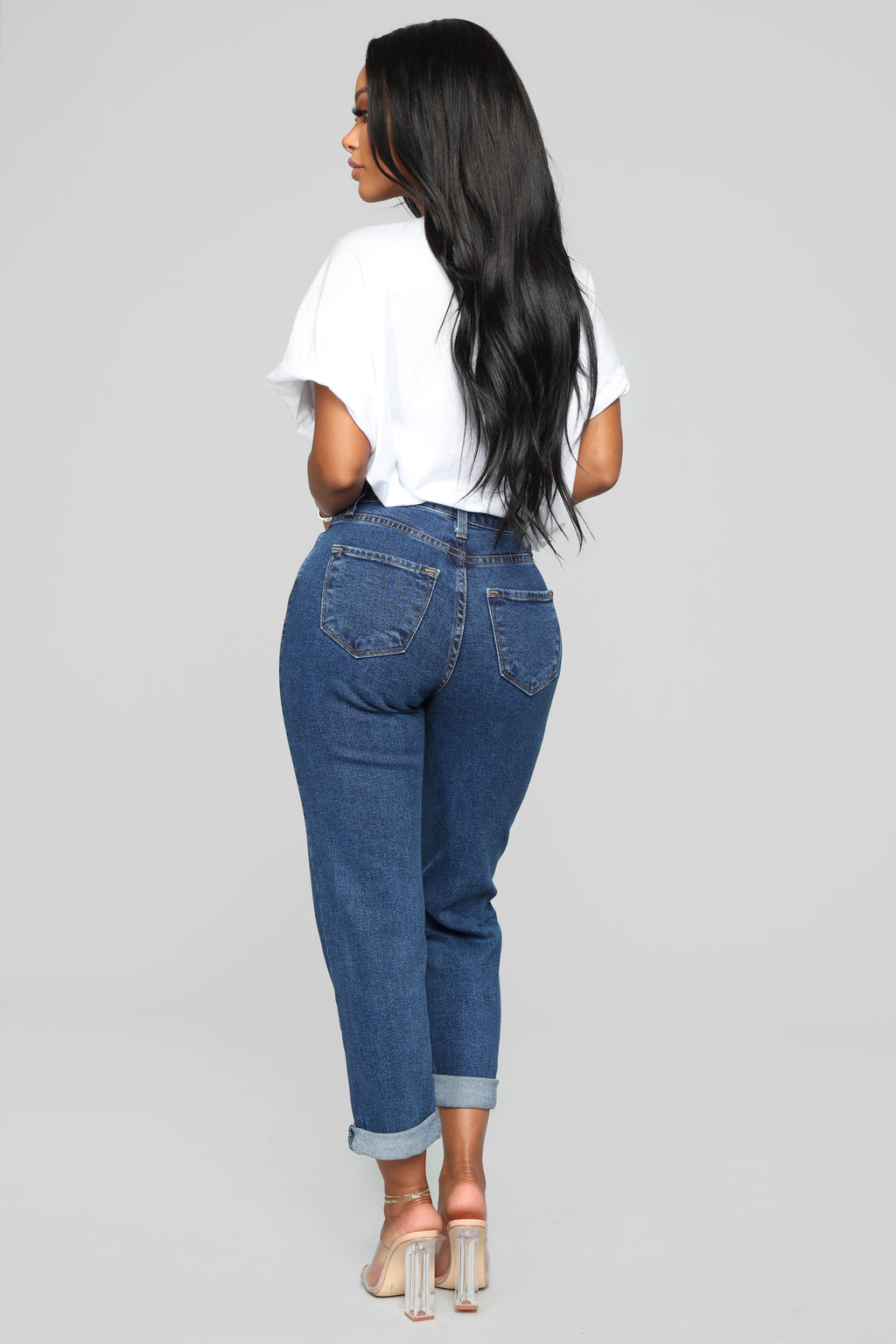 I Got It From My Mama Jeans - Dark Denim