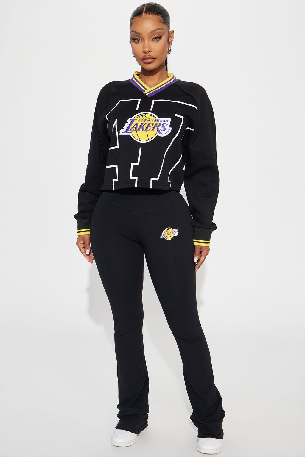 Lakers Courtside Sweatshirt - Black