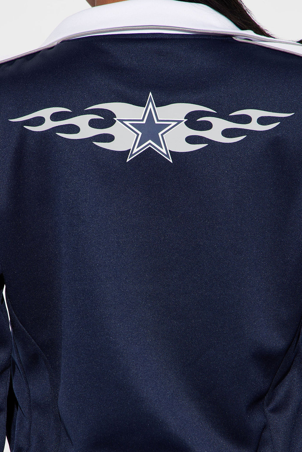 Cowboys Territory Zip Up Jacket - Navy