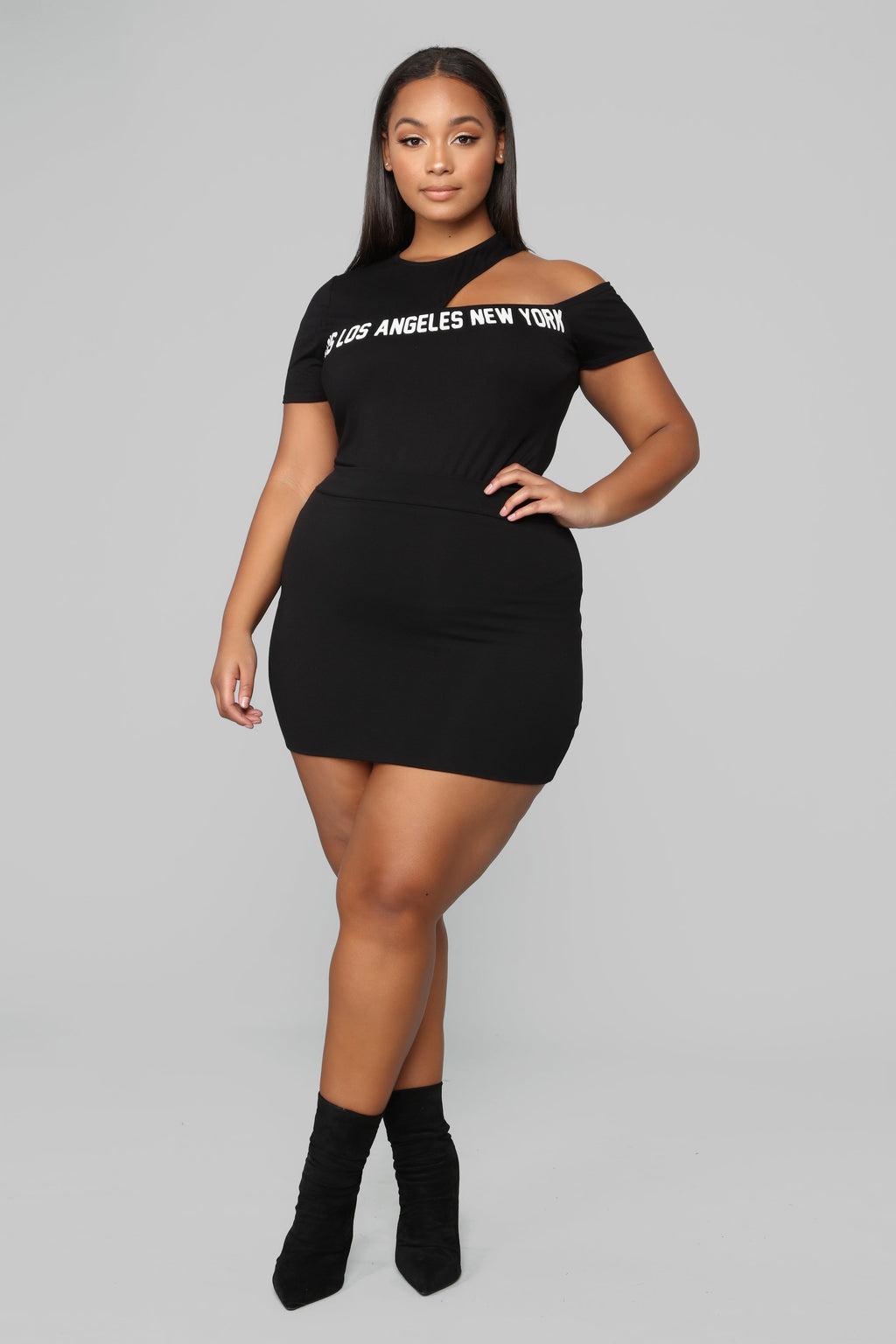 Melanie Mini Skirt - Black