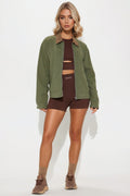Leila Barn Jacket - Olive