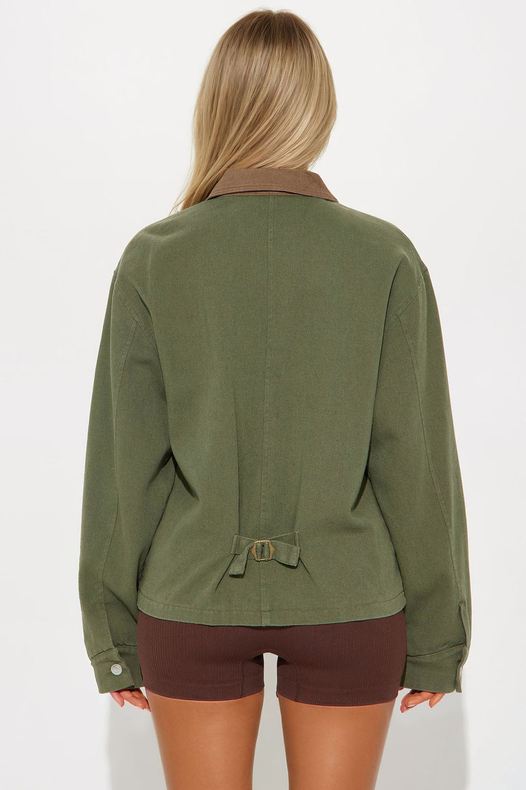 Leila Barn Jacket - Olive
