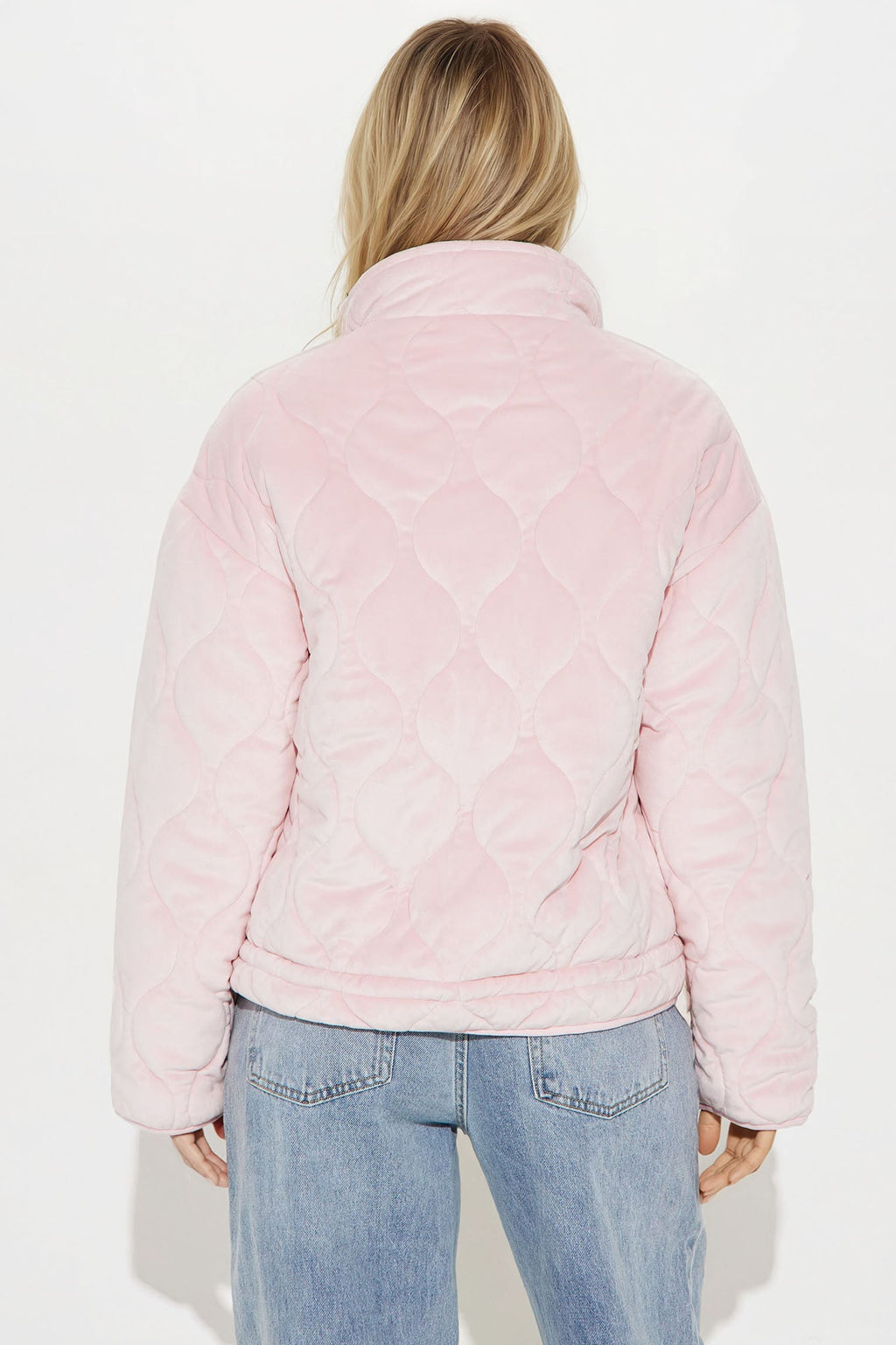 Ski Lift Lightweight Quilted Puffer Jacket - Pink