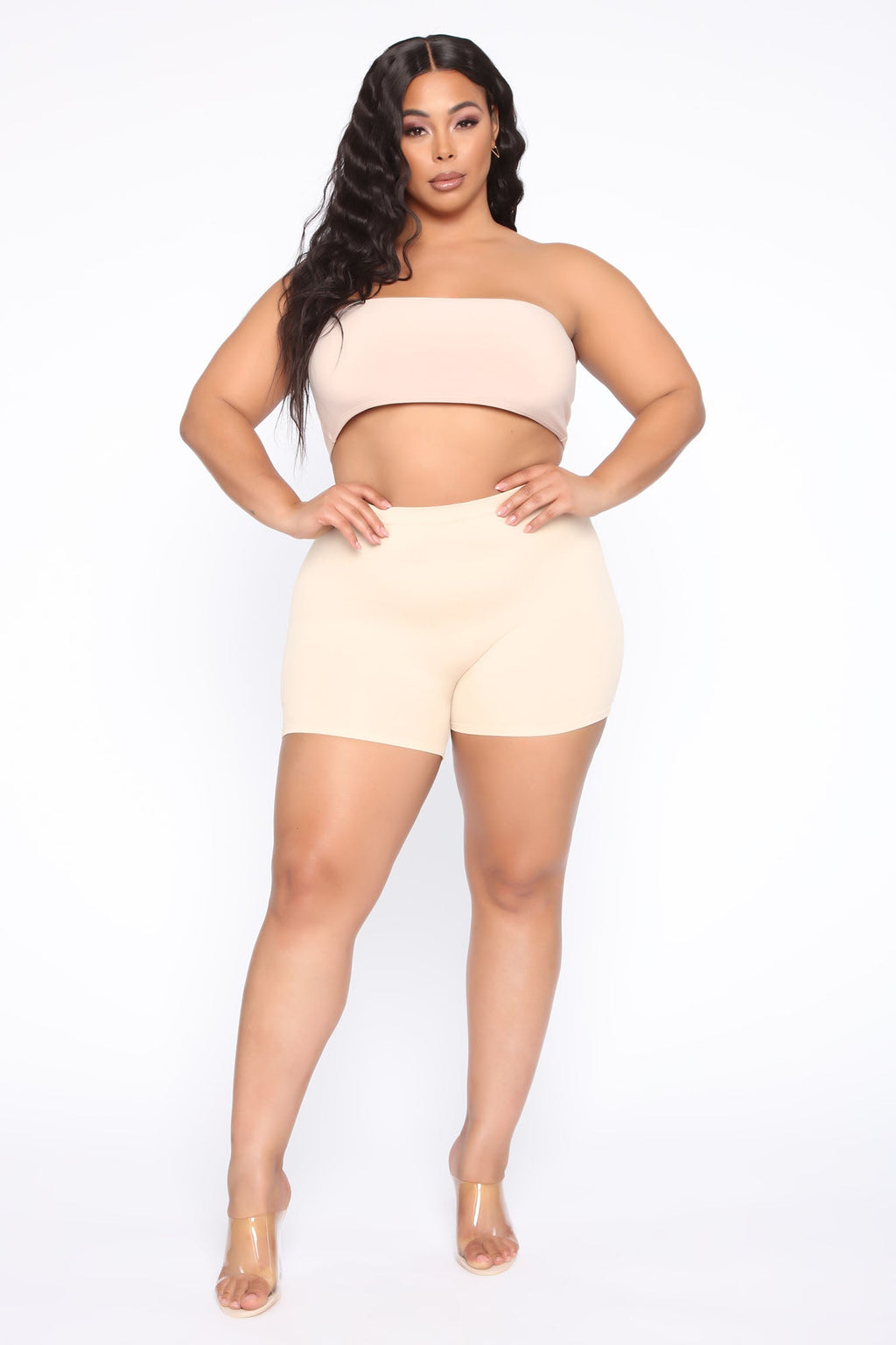 Uncomplicated Seamless Shorts - Nude