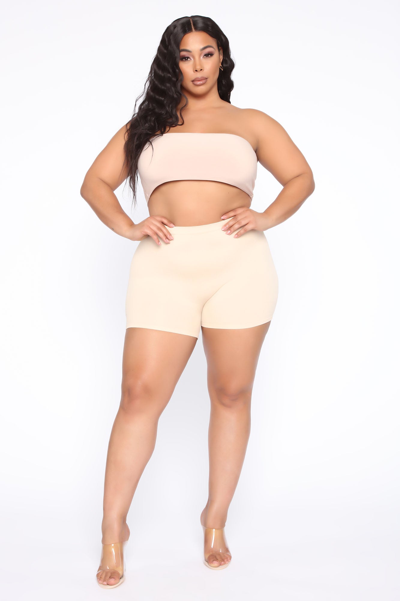 Uncomplicated Seamless Shorts - Nude