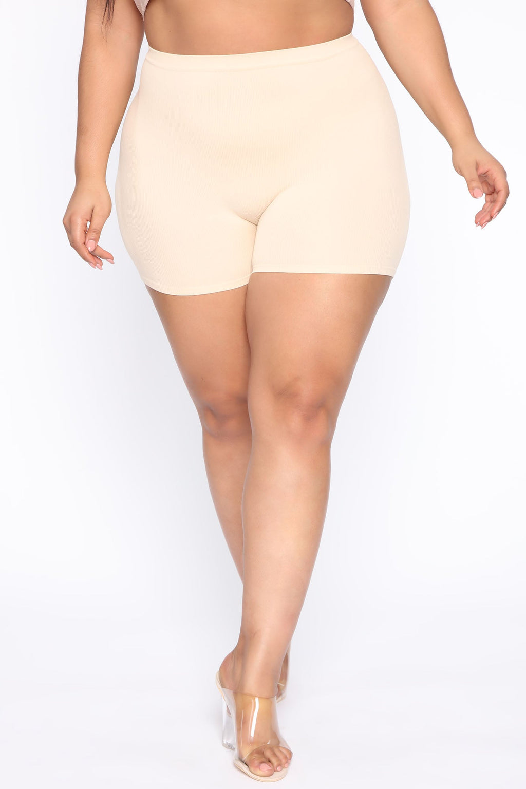 Uncomplicated Seamless Shorts - Nude
