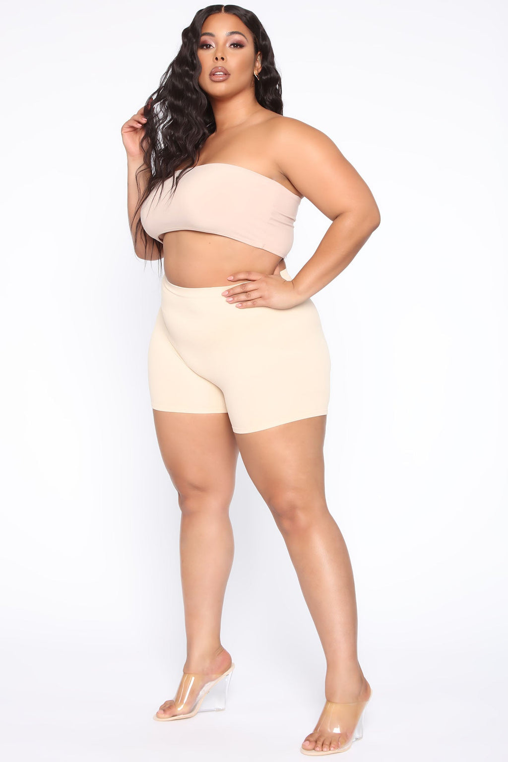 Uncomplicated Seamless Shorts - Nude