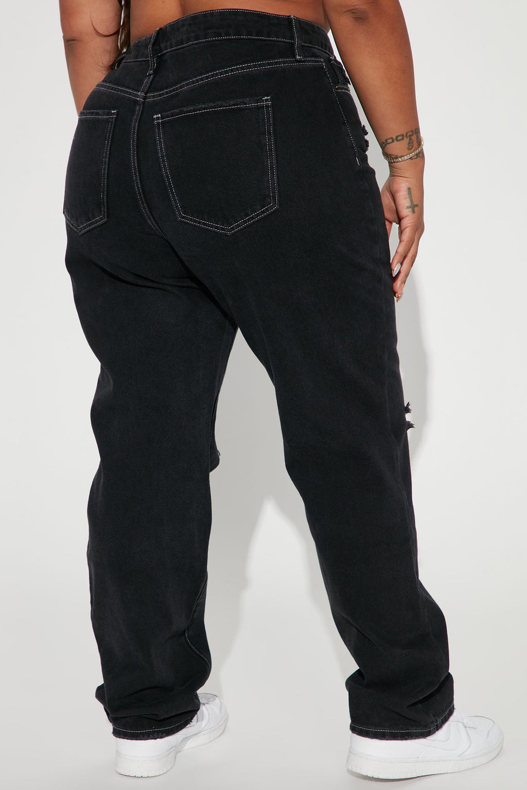 Leave It To Me Straight Leg Jeans - Black