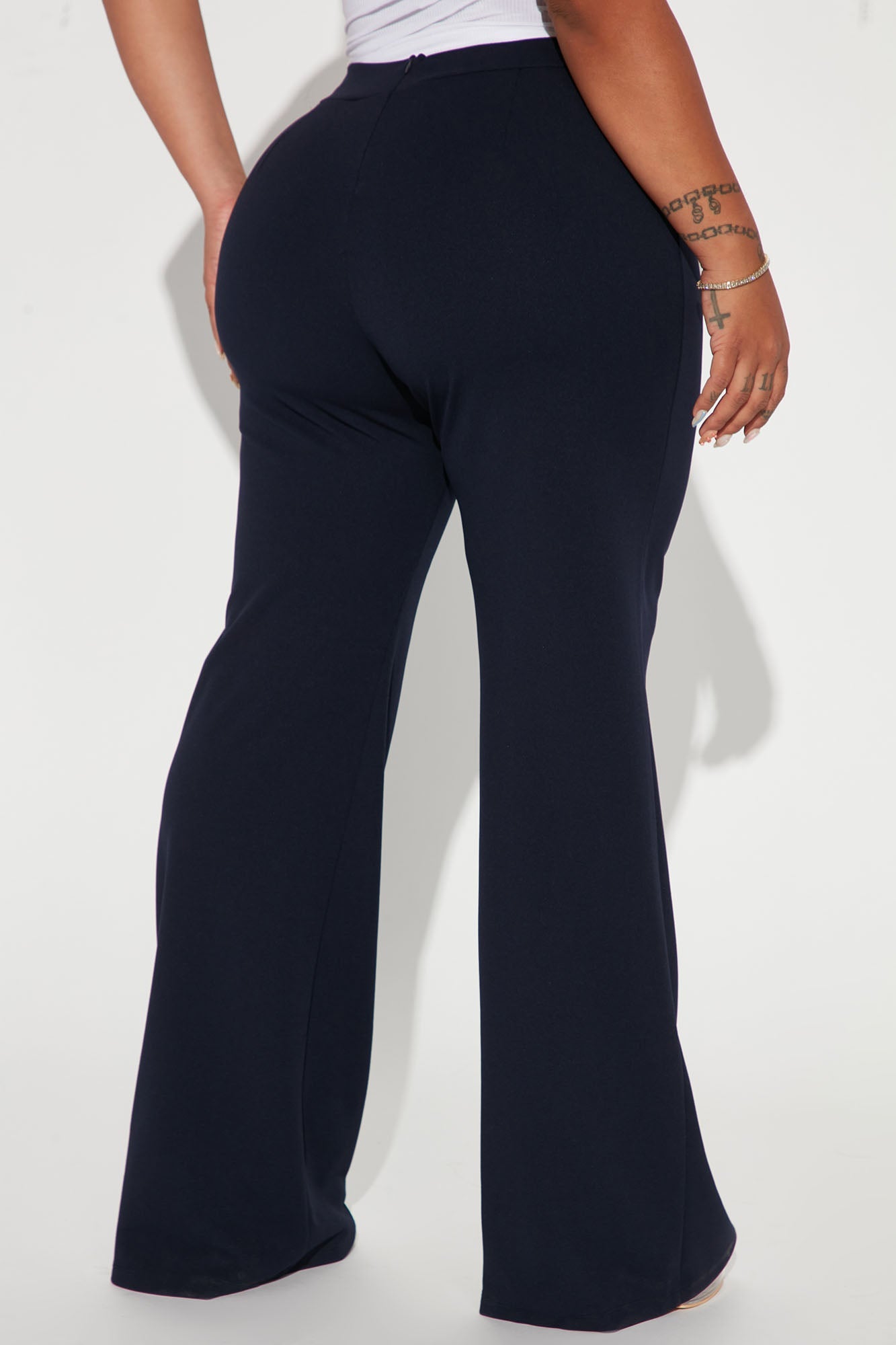 Tall Victoria High Waisted Dress Pants - Navy