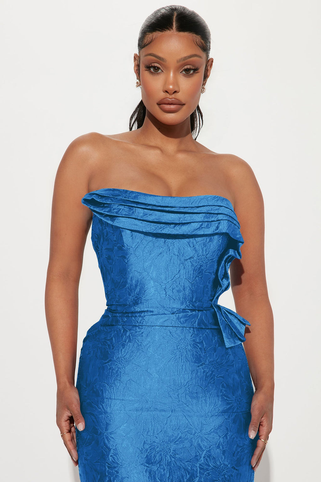 Making A Statement Gown - CobaltBlue