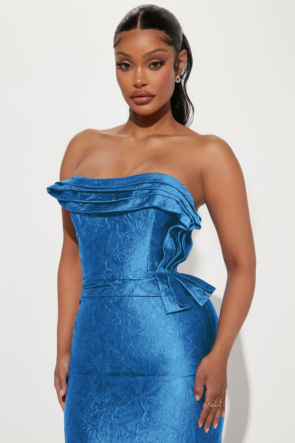 Making A Statement Gown - CobaltBlue