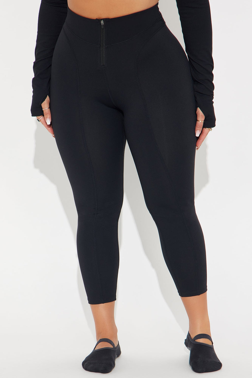 Balance On It 7/8 Super Soft Active Legging - Black