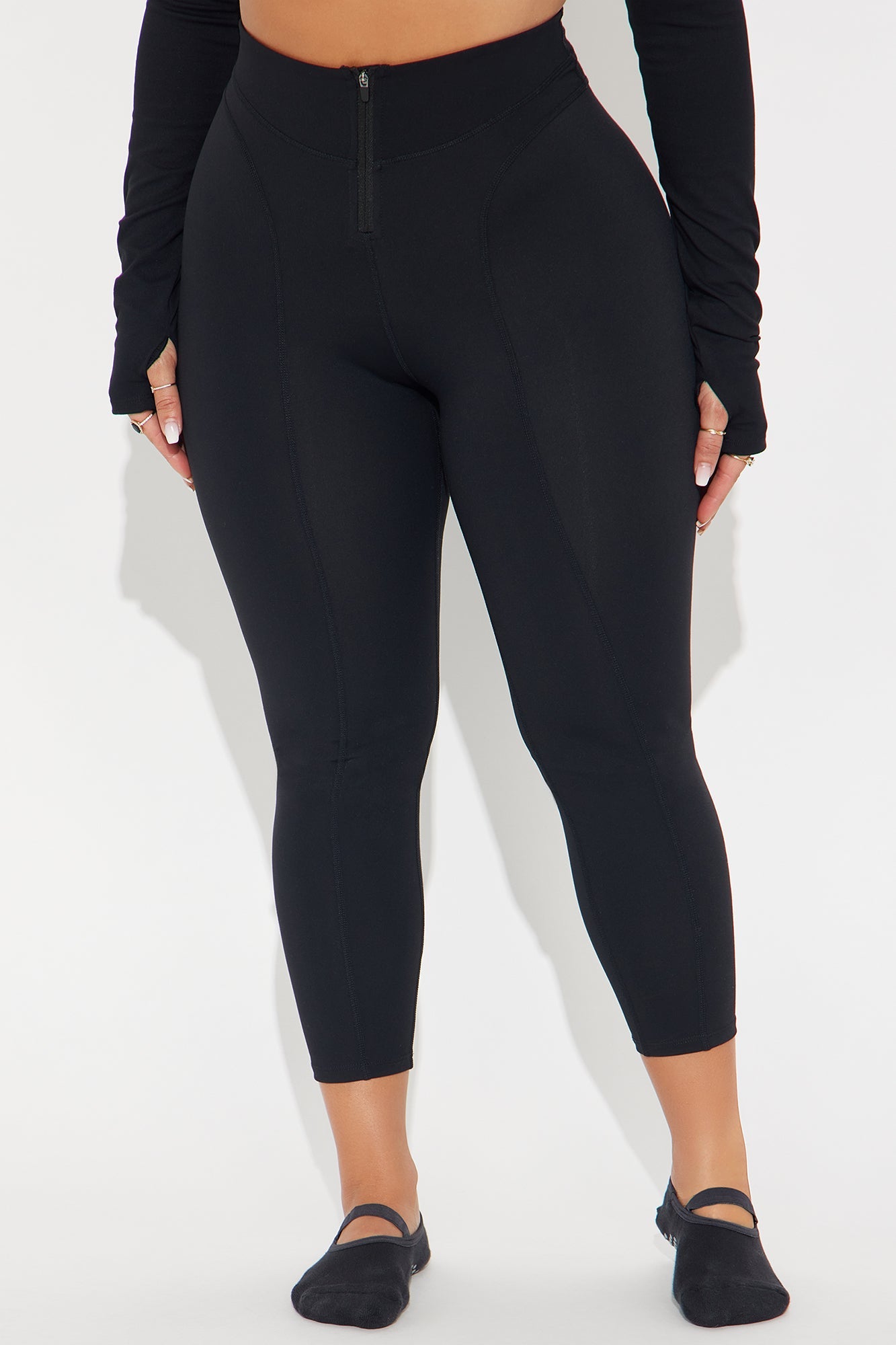 Balance On It 7/8 Super Soft Active Legging - Black