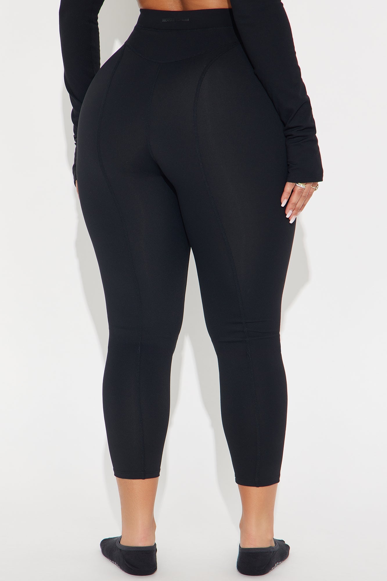 Balance On It 7/8 Super Soft Active Legging - Black