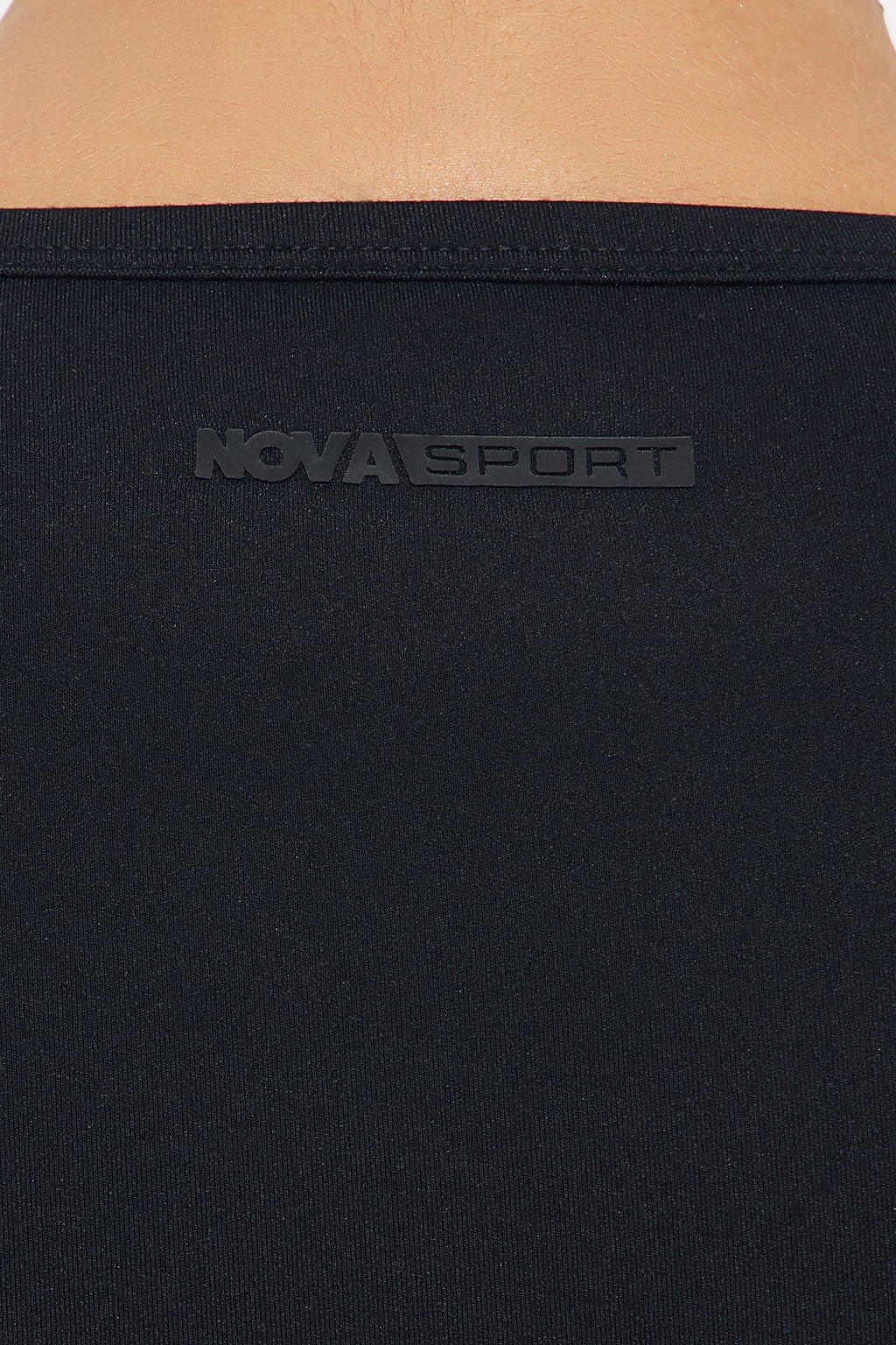 Glow Super Soft Active Top - Black