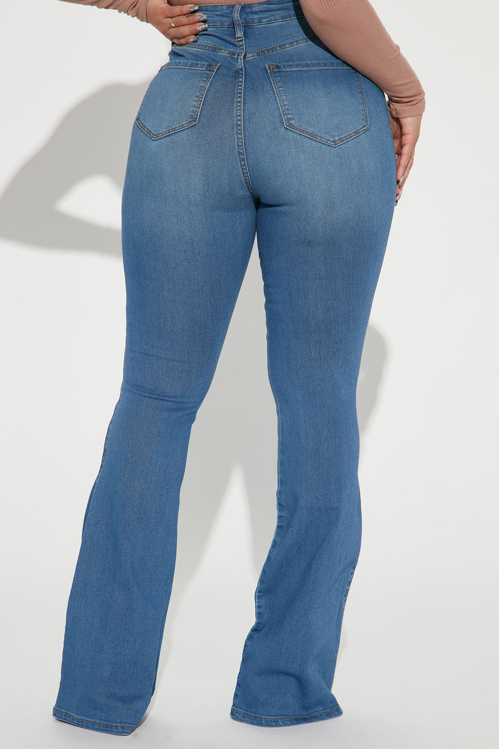 Deep In My Soul Flare Jeans - Light Wash