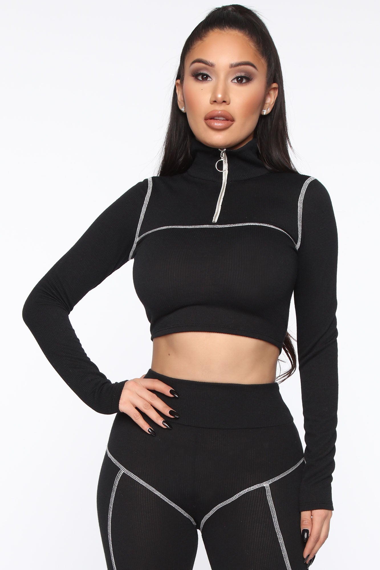 Weekend Warrior Pant Set - Black