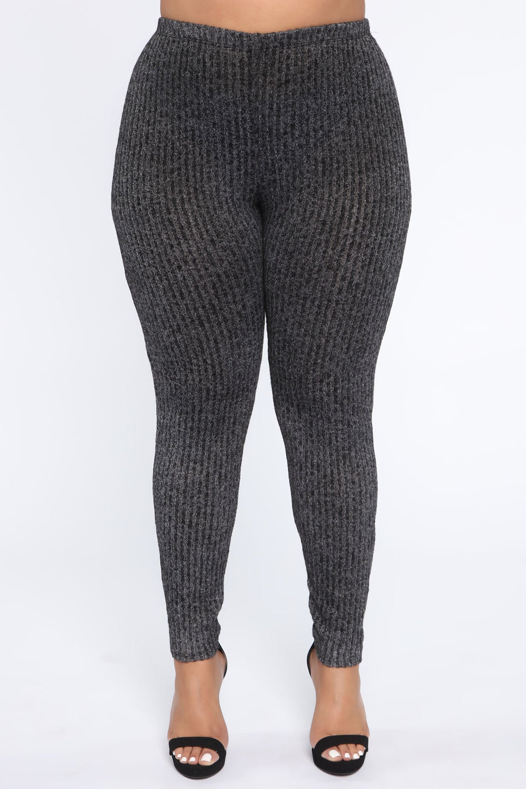 Feeling The Chill Sweater Set - Charcoal