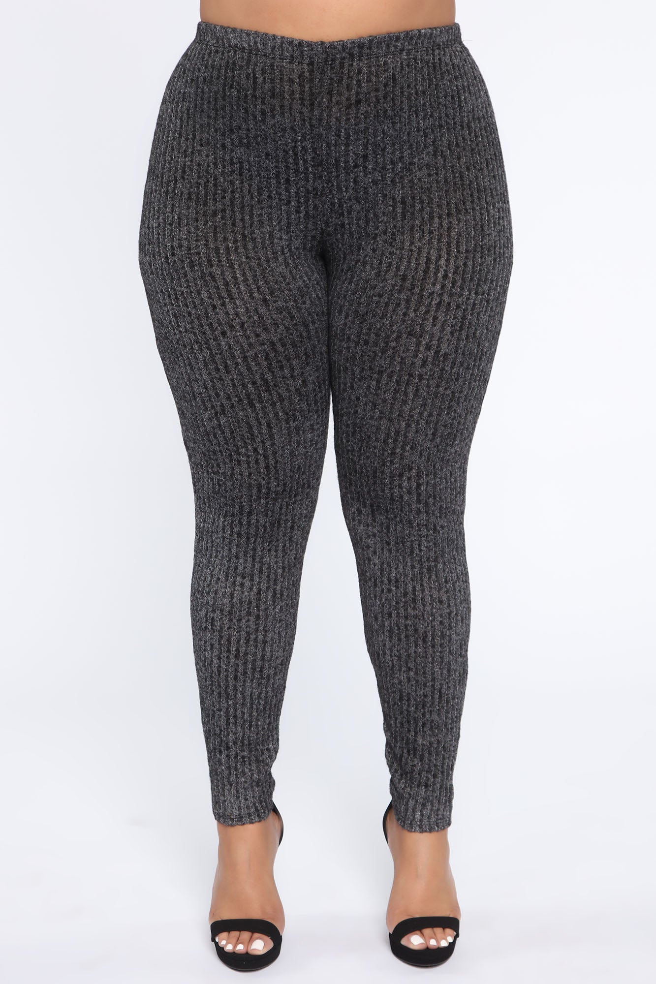 Feeling The Chill Sweater Set - Charcoal