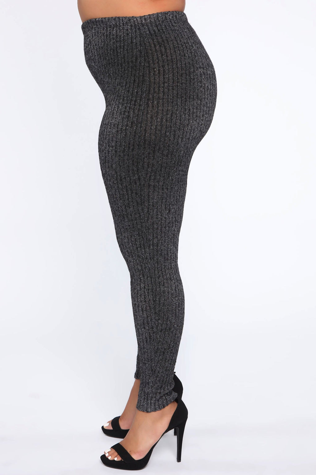 Feeling The Chill Sweater Set - Charcoal