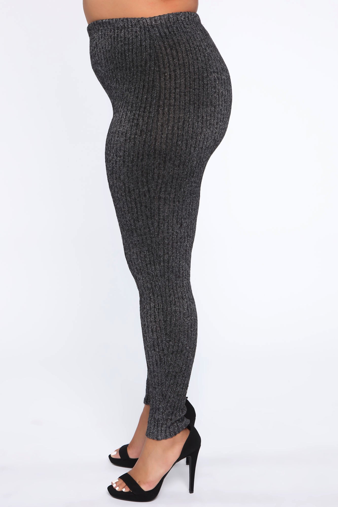 Feeling The Chill Sweater Set - Charcoal