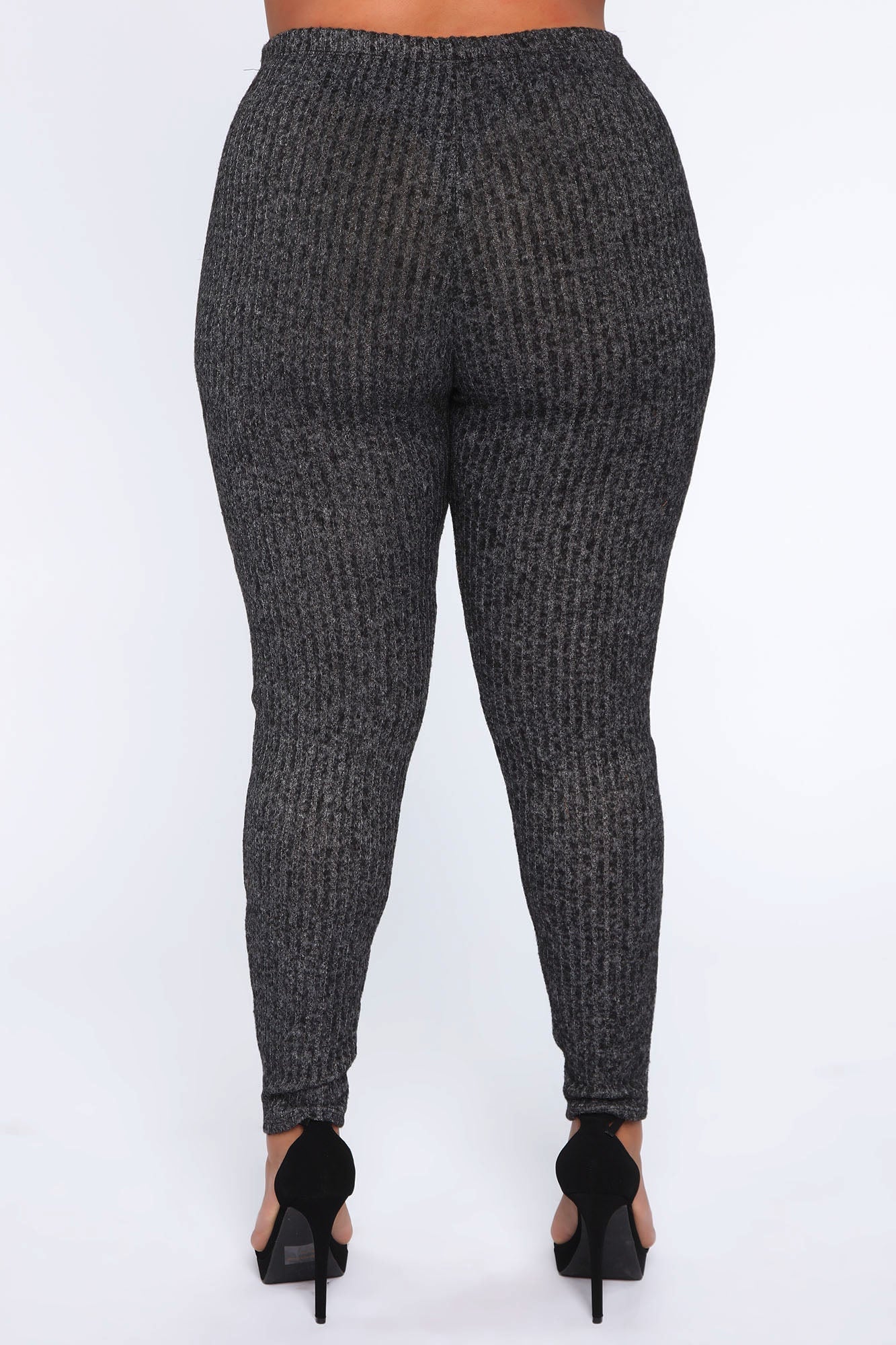 Feeling The Chill Sweater Set - Charcoal