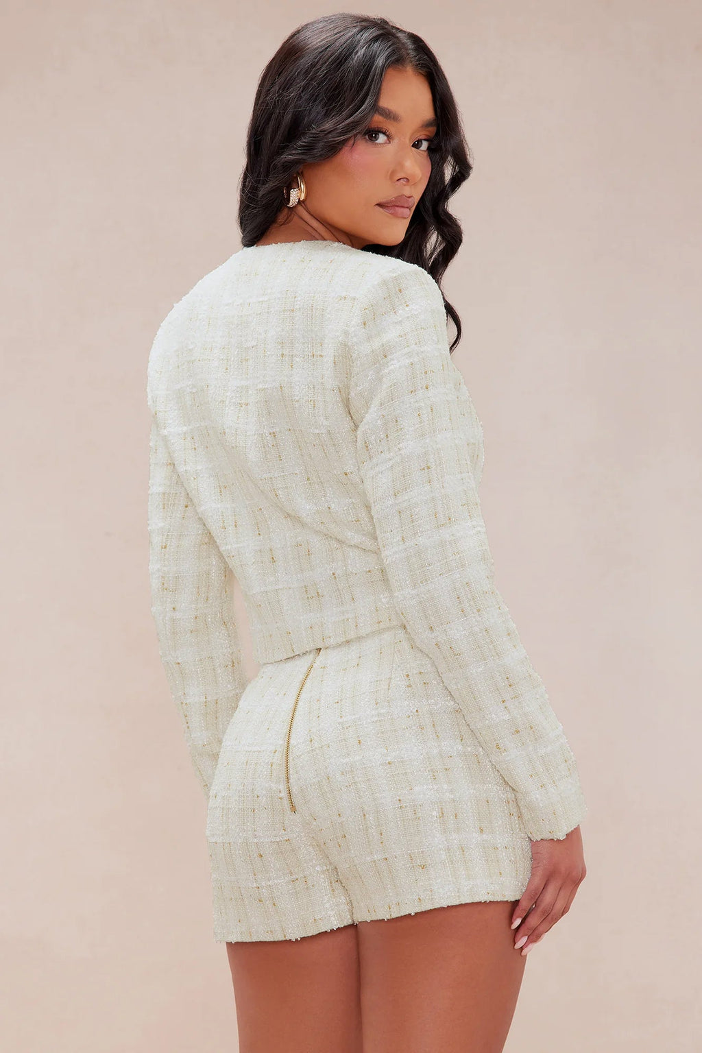 Taylor Tweed Short - Natural/Combo