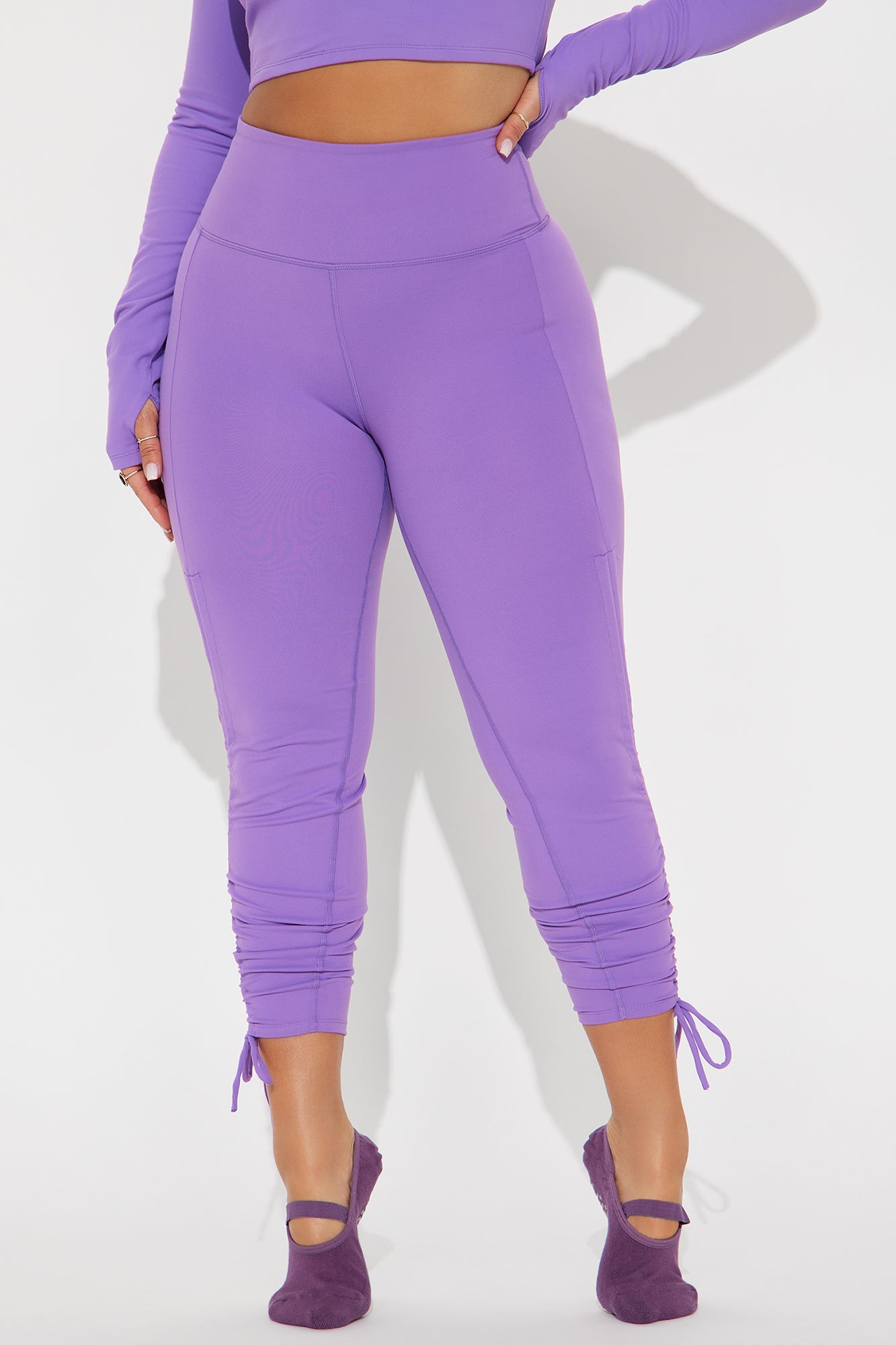 Extend Super Soft Active Capri Legging - Lavender