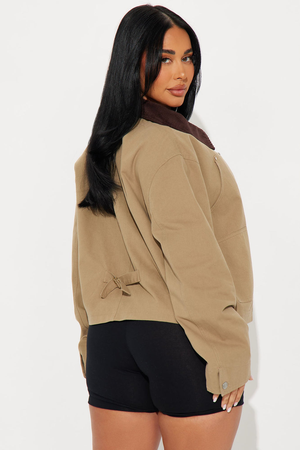 Joelle Barn Jacket - Taupe
