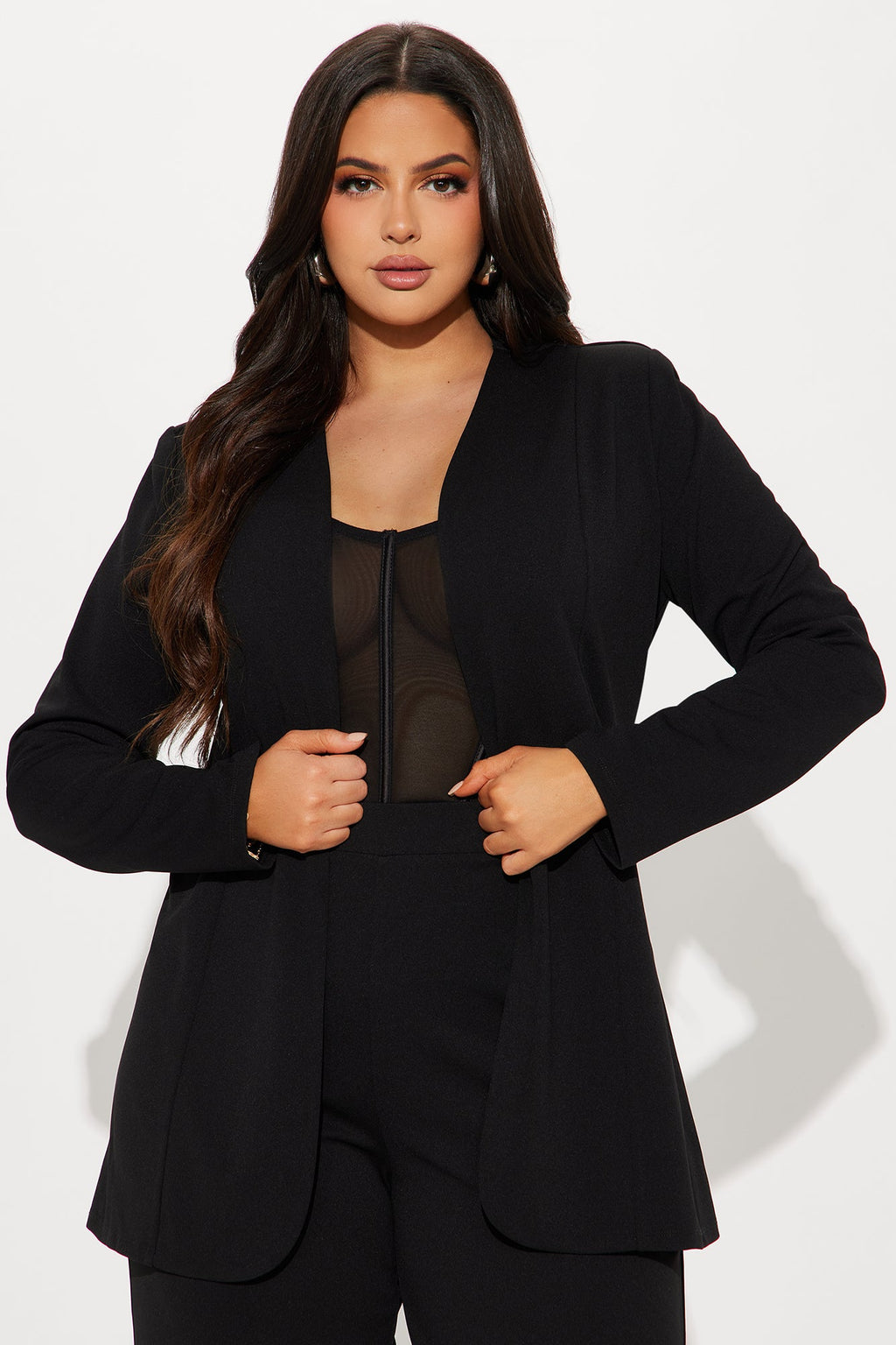 Payin' It Forward Wide Leg Pant Set - Black