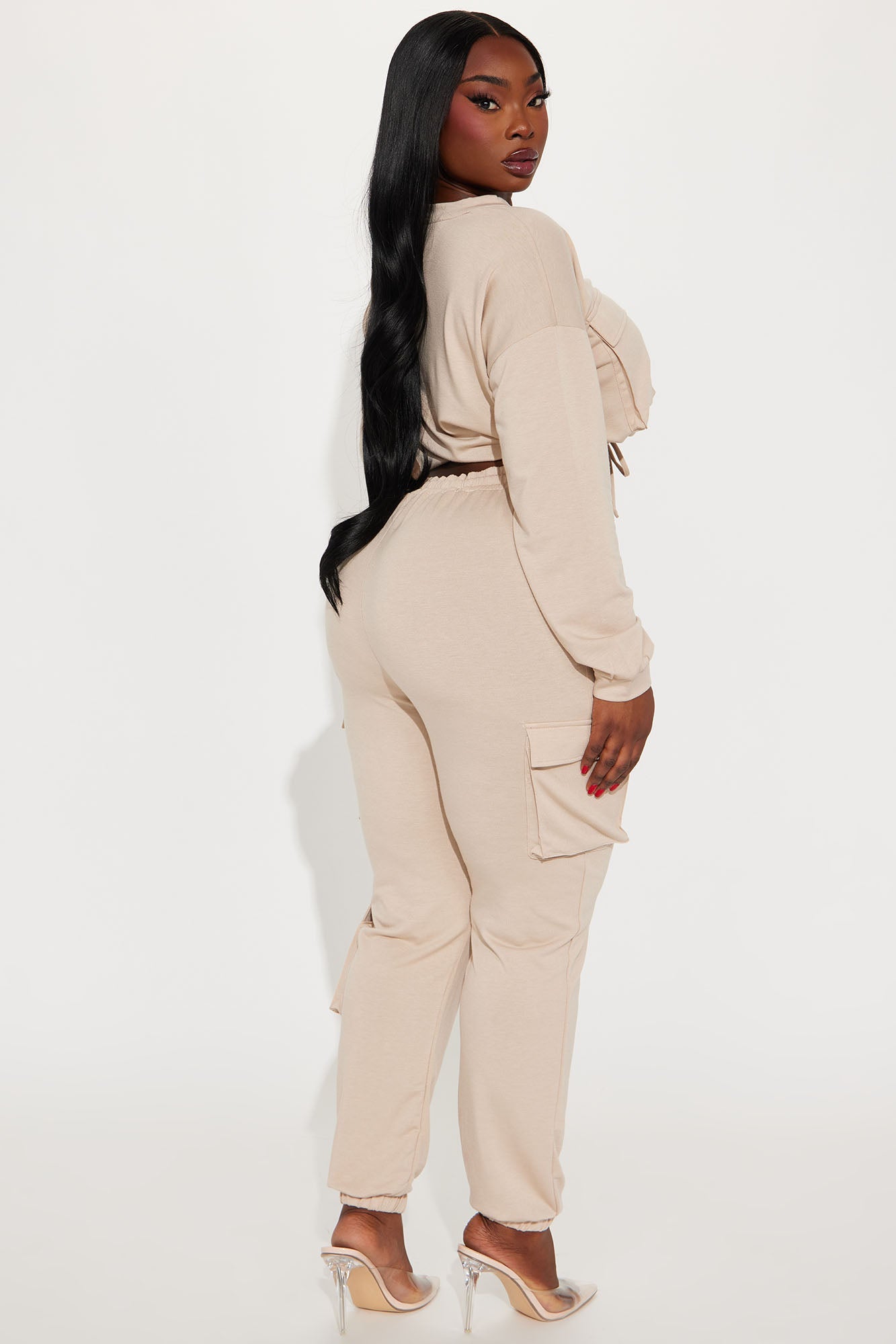 Finding Time Jogger Set - Taupe