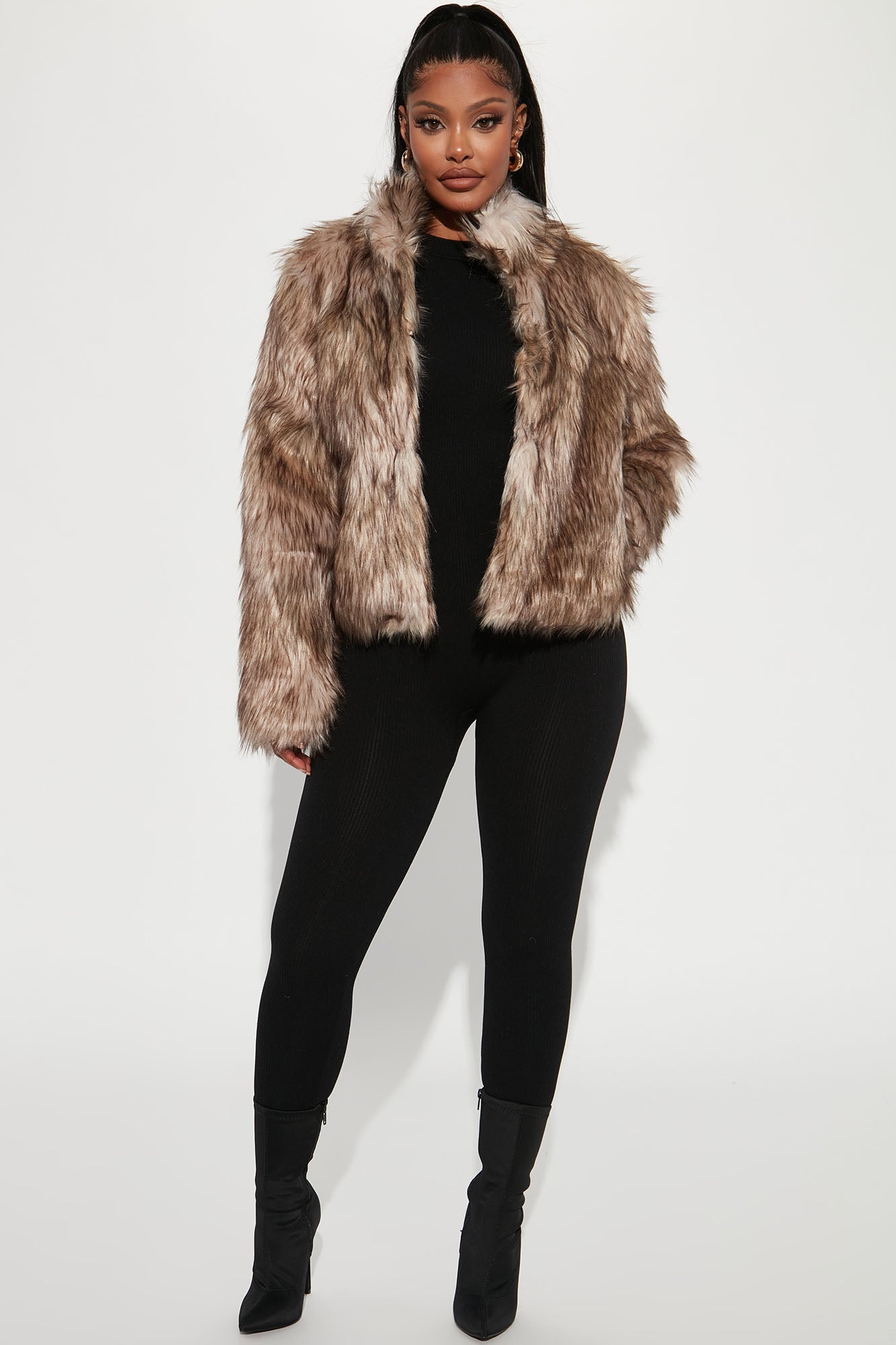 Fernanda Fur Coat - Natural