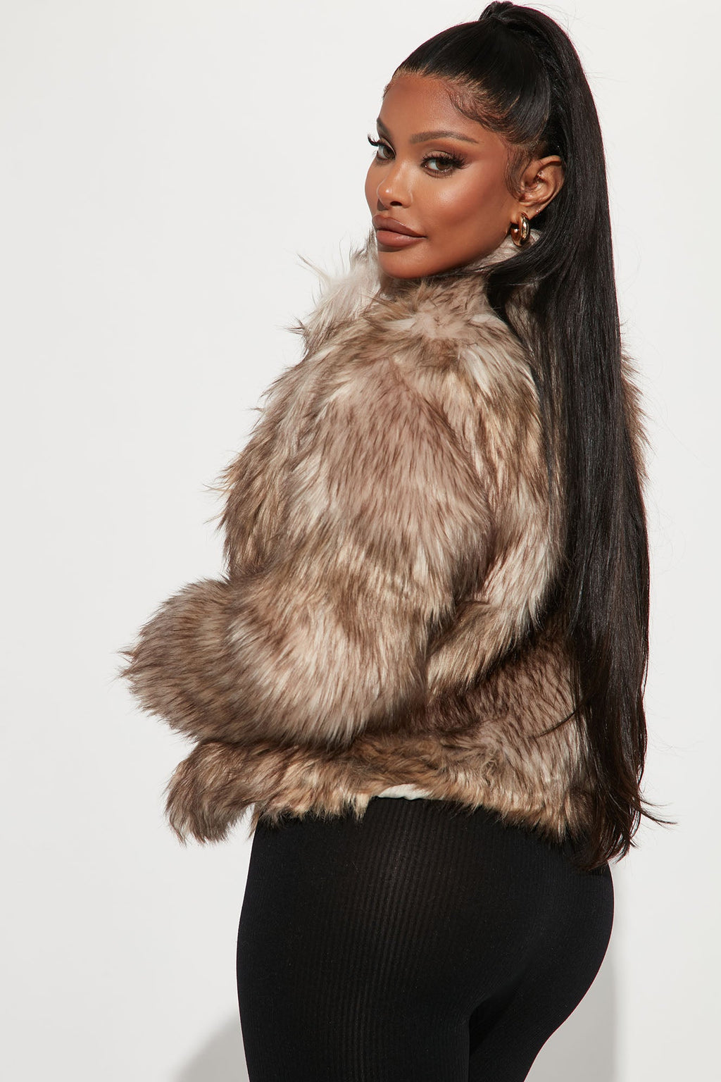 Fernanda Fur Coat - Natural