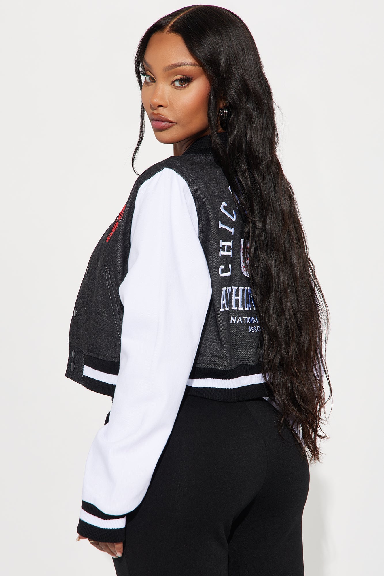 Bulls Home Game Jacket - Black Wash